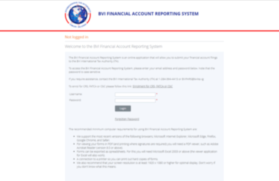 BVI FARS